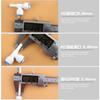 Purificador de Agua Enchufe Lateral de 2 Vías Conector de Tres Vías Lado de Tubería de 2 Vías Enchufe Tipo T Conector Rápido 7012 Conexión Rápida