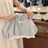 Trench Coat Feminino Outono 2026 Novo Elegante Estilo Coreano Renda Patchwork Floral Top Tendência