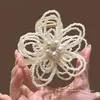 Pinza para el Cabello con Flores Marinas Estilo Nuevo 2026 para Mujer, Pinza Lateral de Alta Gama, Pinza para el Pelo Exquisita Estilo Vacaciones para Niña, Accesorio para el Cabello