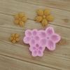 3 Decoración de pastel con forma de flor de cerezo, herramientas para hacer, molde de silicona para azúcar volteado, chocolate, galleta