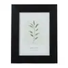 Marco de Foto de Madera Gruesa Mate de 7 pulgadas Estilo Ins Nórdico Marco de Mesa para Uso Horizontal y Vertical, Adecuado para Ilustraciones de Plantas Verdes y Pinturas en Vidrio