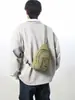 Riñonera Cruzada Unisex, Nuevo Estilo de Moda, Bolso Pequeño de Hombro para Viajes Diarios, Versátil Bolso Cruzado de Pecho de un Solo Hombro Casual