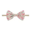 Faixa de Cabelo Floral com Laço Estilo Retrô Europeia e Americana Pequena Fresca e Simples Faixa de Cabelo Infantil Headband Fabricante Transfronteiriço
