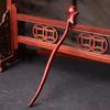 Horquilla de Palo de Rosa Adornos para el Cabello Hanfu Horquilla Diaria Antigua de Sándalo Horquilla Clásica China de Madera Tallada Horquilla