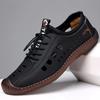 Sandalias de verano 2024 para hombre, zapatos con agujeros, transpirables, ligeros y combinables, informales, cómodos, para verano