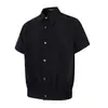 Camisas Retro Americanas de Corte Limpio de Manga Corta para Hombres y Mujeres, Nueva Marca de Moda de Verano, Camisas Casuales Sueltas de Manga Corta para Parejas