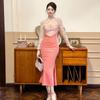 Nuevo Vestido de Encaje Cheongsam Mejorado Estilo Chino para el Año Nuevo, Vestido de Terciopelo de Manga Larga Otoño e Invierno 2026 20992