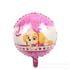 Nuevo Animal de Dibujos Animados Cachorro Patrulla Canina Maomao Diario Ryder Globo de Película de Aluminio Juguete para Niños Decoración de Fiesta