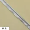 Borde para Qipao, Tira de ribete elástico para Hanfu de 1 cm, Sin planchar, Cinta de ribete decorativa colorida con 60% de descuento