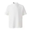 Nueva Camiseta de Manga Corta de Verano 2024 para Hombre Holgada Retro Nicho Casual Versátil Camisetas Tops