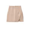 Saia justa e justa para meninas, primavera e verão, 2025, design sexy com fenda lateral, saia elástica slim fit