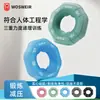 Anel de Silicone para Pegada de Dedo Fortalecedor de Pegada de Pulso para Adultos Treinamento de Reabilitação de Força da Mão Múltiplas Forças Estudante Uso Doméstico