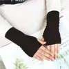 Manoplas de Meio Dedo Quentes Yifan Outono e Inverno para Ciclismo ao Ar Livre, Digitação no Teclado, Estilo Coreano, Masculinas e Femininas