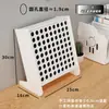 Amazon Estante Giratória para Armazenamento de Pigmentos Mesa Grande Capacidade Estante de Armazenamento para Canetas Marcadoras Porta-Canetas com Múltiplos Compartimentos Estante de Exibição