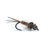 Cegonha Branca Fly Ly049 Cabeça de Cobre Ninfas de Cauda de Galinha Selvagem Pesca com Mosca Micro Isca Pesca em Riacho Ninfa Submersa Anzol