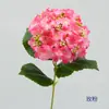 Flores artificiais, flores de seda, materiais florais para casamento, hortênsias de haste única com ramos decorativos, arranjo para cena de casamento, paisagismo externo, arranjos de flores de hortênsia