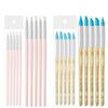 Conjunto de 5 Canetas de Silicone para Fluido de Mascaramento, Aquarela, Pintura a Óleo, Acrílica, Guache, Modelagem, Textura de Pintura Canetas de Silicone
