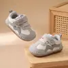 Zapatos de primavera y otoño para niños pequeños, para niños y niñas, zapatos funcionales antideslizantes de suela blanda para bebés de 0 a 1 año y de 3 a 12 meses