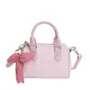 Bolsa de Mão Feminina, Bolsa Tote Pequena, Requintada e Doce, Bolsa de Alta Qualidade para o Dia a Dia, Bolsa Transversal, Bolsa Boston Almofada Feminina