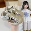 Punta de Concha 2026 Otoño Nuevo Morado Estilo Coreano Estrella Zapatillas Deportivas Casuales de Caña Baja para Niños y Niñas