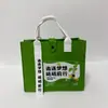 Bolsa Tote de Feltro para Temporada de Formatura, Bolsa de Feltro de Grande Capacidade, Bolsa de Feltro Promocional para Presente Escolar de Exame de Admissão ao Ensino Médio e Vestibular, Bolsa Tote Pequena