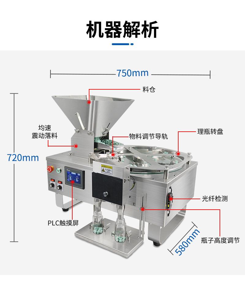 半自动数粒机