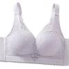 Ropa Interior Nueva Sexy de Encaje Sin Tirantes Cómoda Transpirable Copa de Esponja Suave Push-up Cierre Lateral Sujetador Ajustable