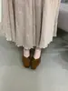 Primer Encuentro Temporada 2026 Otoño Nuevos Zapatos de Salón Individuales Retro Franceses de Tacón Grueso Punta Cuadrada de Corte Bajo para Mujer Estilo Temperamento sin Cordones
