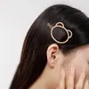 2023 Presilha de Cabelo Formato Coelho Cabeça de Urso Fivela de Sapo Presilha para Franja Presilha de Liga para Cabelo Cartão Lateral Acessórios de Cabelo para Crianças
