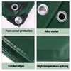 Lona de PVC Engrosada Cortada con Cuchillo, Impermeable, Resistente al Sol, Resistente al Desgaste, Lona para Camión, Hule Impermeable, Tela de Malla para Sombrear, a Prueba de Polvo