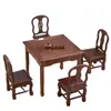 Taburete Pequeño de Madera Maciza Silla con Respaldo Taburete Infantil Taburete Bajo Silla Pequeña Hogareña Caoba Silla de Boda Sala de Estar Sofá Mesa de Café Taburete