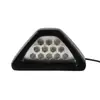 Luz de Navegación Triangular Universal para Coche, Luz de Freno LED de Alto Brillo Modificada, Luz Trasera Intermitente, Luz de Crucero, Anticolisión Trasera