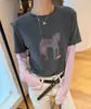Camiseta Falsa de Dos Piezas de Manga Larga, Estilo Europeo, Corte Holgado, Adelgazante, Rejuvenecedor, Estampado de Dibujos Animados, Top Casual para Llevar por Debajo, Camiseta Básica Estilo Coreano
