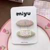 Pinza para el pelo de niña estilo coreano, dulce, para primavera y verano, con encaje floral y lazo lateral para niños