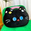 Dormitorio Gato Flor Rosa Almohada Oso Almohada Esponjosa Muñeco de Peluche Lindo Estilo Ins Cumpleaños Esponjoso Leche Sofá