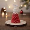 Vela Aromática de Árbol de Navidad Souvenir Ins Set de Decoración Creativa para el Hogar Accesorios de Fotografía Regalo Navideño