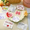 Cartão de Cumprimentos para o Dia das Mães, Série Amor de Mãe, Cartão Pendurado, Cartão de Bênção para Presente com Buquê de Flores DIY, Cartão de Mensagem Atacado