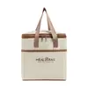 Bolsa térmica para lonchera, bolsa de mano impermeable, bolsa de almuerzo portátil para estudiantes y trabajadores de oficina, bolsa de almuerzo de papel de aluminio engrosado