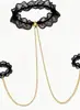 Accesorios Sexys Sombra Floral para Adultos: Tapón Anal Coqueto, Huevo Vibrador, Pulsera, Tobillera, Collar, Protectores de Pezón, Diadema, Guantes
