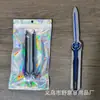 Juego de Restauración Delta Force Cuchillo Polaris Arma de Combate Cercano Plástico Telescópico Juguete Infantil Regalo para Niños