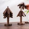 Posavasos de Árbol de Navidad Transfronterizo para el Hogar, Escritorio, Platos, Tapete Aislante del Calor, Adornos, Tapete Individual para Bebidas de Té de la Tarde, Posavasos de Café