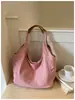 Bolso retro grande de axila estilo coreano para mujer, nuevo bolso tote de moda 2026 de alto valor para el trabajo, bolso de hombro de gran capacidad