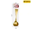 Amazon Transfronterizo Shangchao 6 Piezas Vajilla de Acero Inoxidable Cuchillo y Tenedor Cuchara Hotel Cuchillo y Tenedor para Steak Occidental Traje de 24 Piezas