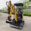 Exportación de miniexcavadoras a México: excavadoras pequeñas para paisajismo y cavar hoyos, excavadoras hidráulicas de orugas