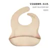 Produtos explosivos para mães e bebês babador de bebê à prova d'água babador de silicone infantil à prova d'água anti sujeira bolso para comida infantil pode ser impresso LOGOTIPO