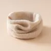 Cachecol de Pescoço 100% Caxemira Pura para Homens e Mulheres, Tricotado Versátil Simples Macio de Alta Qualidade Espessado