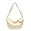 Bolso de Mujer de Diseño Nicho Francés, Bolso de Hombro Retro de Color Sólido, Bolso Cruzado de Moda, Bolso de Gran Capacidad, Bolso Tote de Mujer