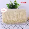Explosiones de lentejuelas DIY accesorios para ropa de escenario encaje de flecos para danza latina encaje de flecos poliéster barba 15CM