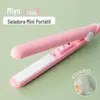 Máquina de selagem pequena casa mini alimentos biscoitos floco de neve embalagem saco aquecido clipe de selagem doces frutas atacado