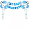 Chapéu Coroa de Pet da Amazon Banner de Festa de Aniversário para Cachorro Decoração de Chapéu de Aniversário Balão Gravata Borboleta Transfronteiriço
